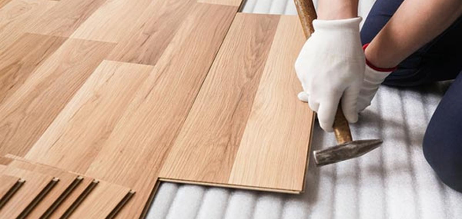 Floor installation and subfloor repair for a Central Arkansas home