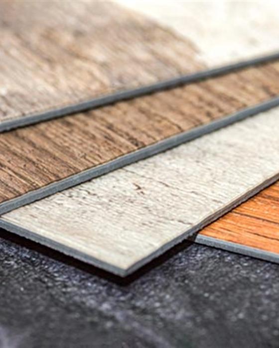 Luxury vinyl plank flooring installation for a Central Arkansas home