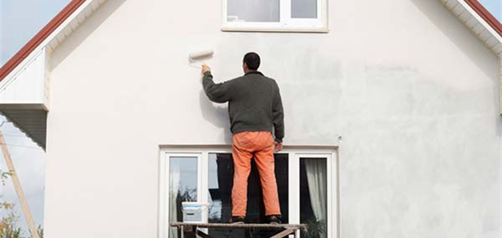 Interior and exterior painting services for a Central Arkansas home